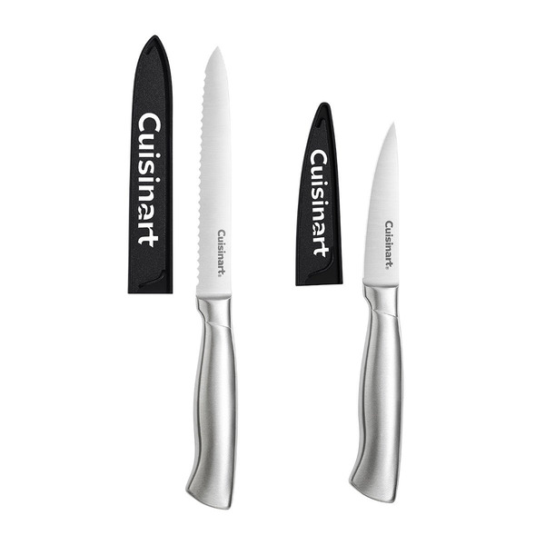 Cuisinart Stainless Steel Knives, 13.5 x 5 x 1.5 in - Black