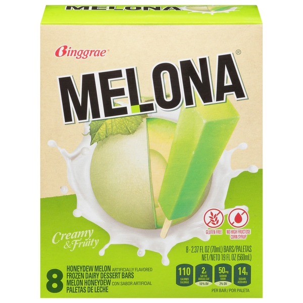 Melona Dessert Bars, Honeydew Melon Same-Day Delivery or Pickup