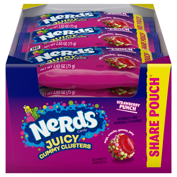 NERDS JUICY CLSTR       2.65Z
