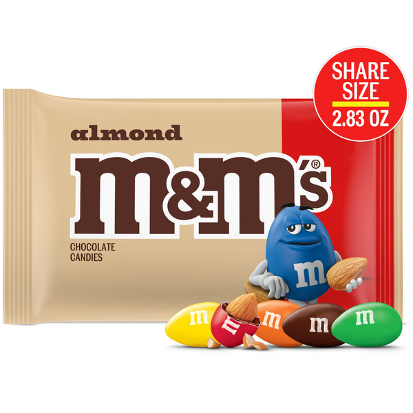 M&M's Almond Milk Chocolate Candy Sharing Size Same-Day Delivery
