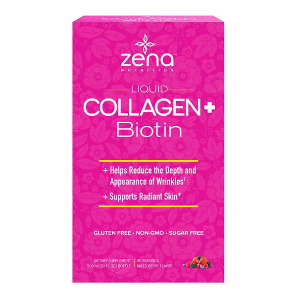 Zena Liquid Collagen+ Biotin, 30.4 oz