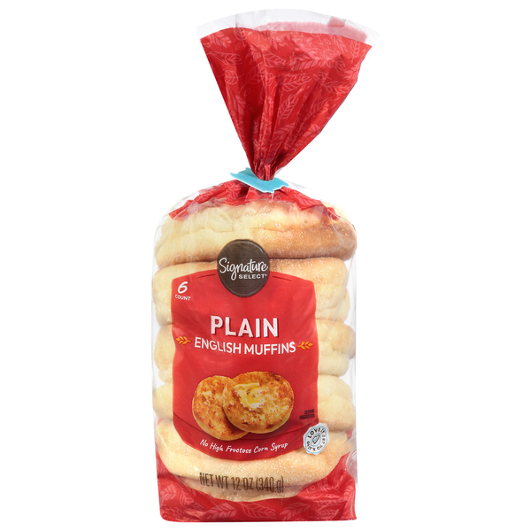 Signature SELECT English Muffins, Plain