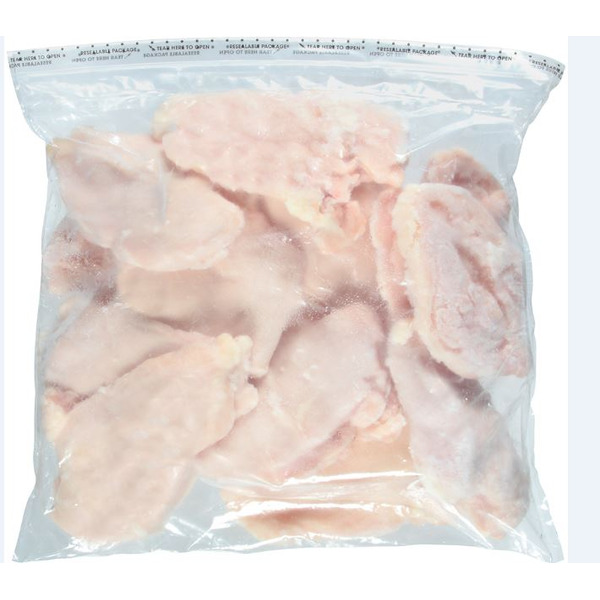 Frozen Tyson #4606-928 - 6oz Raw IQF Boneless Skinless Chicken Breast Fillets - 10 lb Box