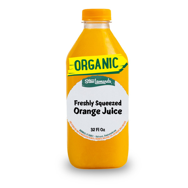 Stew Leonard's Freshly Squeezed Organic Orange Juice Same-Day