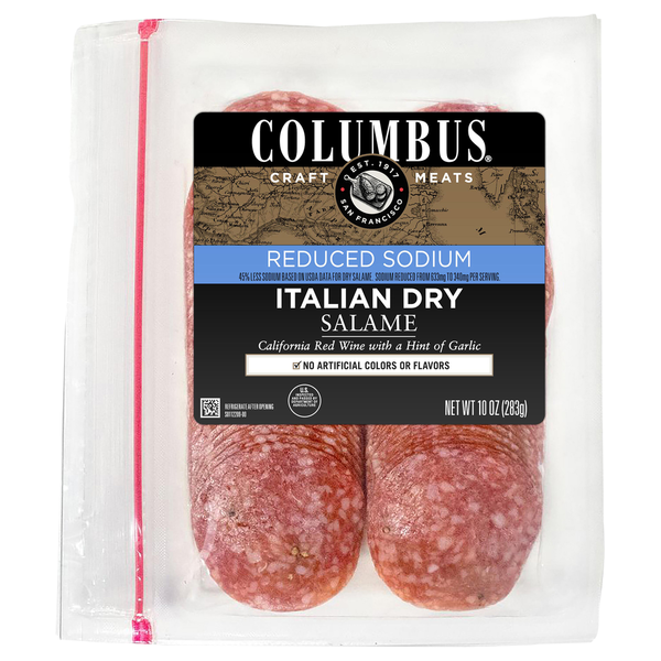 Columbus Reduced Sodium Italian Dry Salame
