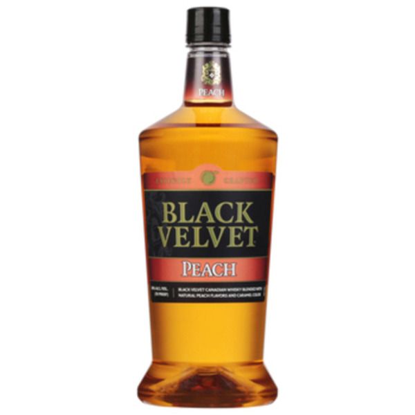 Black Velvet Peach Canadian Whisky Same-Day Delivery or Pickup
