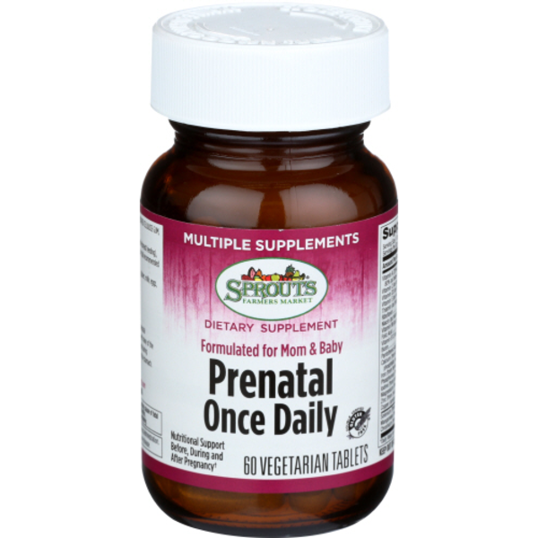 Sprouts Farmers Market Sprouts Prenatal Once Daily Vegetarian Tablets