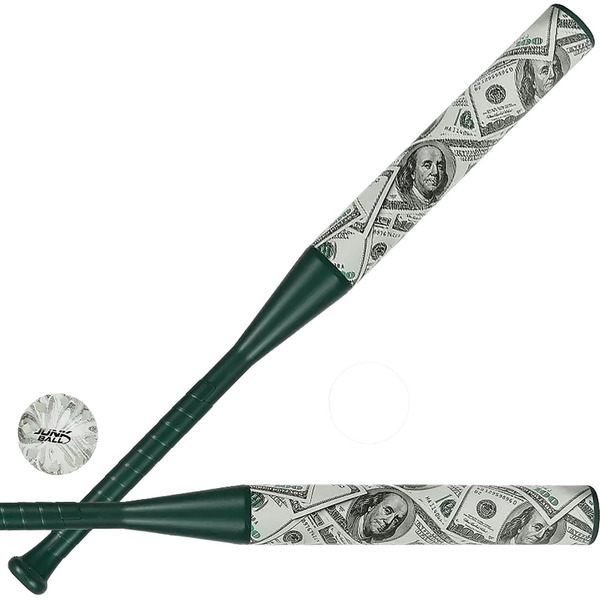 Junk Ball Big Bucks Drip Bat and Ball Set - Multi