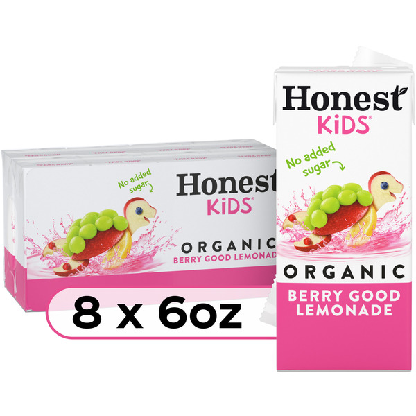 Honest Kids Organic Berry Good Lemonade Juice Boxes