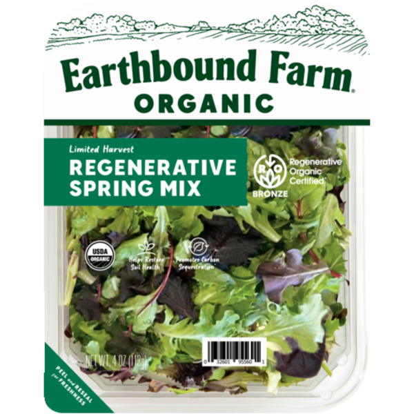 Sprouts Farmers Market Earthbound Farm Organic Regenerative Spring Mix ...