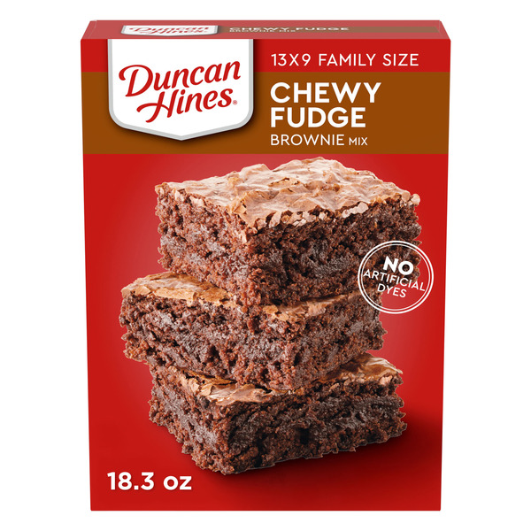 Duncan Hines Family Size Chewy Fudge Brownie Mix