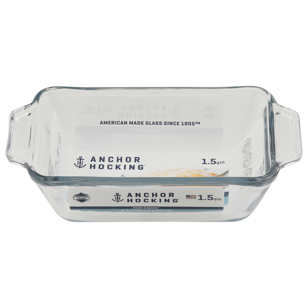 Anchor Hocking Loaf Dish, Tampered Tough Same-Day Delivery or