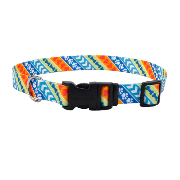 Coastal Pet 3/4" Pet Attire Styles Adjustable Rescue Nylon Collar