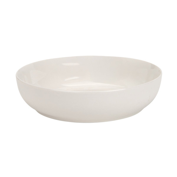 Gibson Dinner Bowl, 8.5 x 2.5 in - White