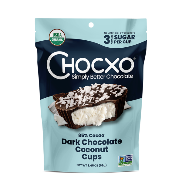 ChocXO Dark Chocolate Coconut Cups Same-Day Delivery | Costco