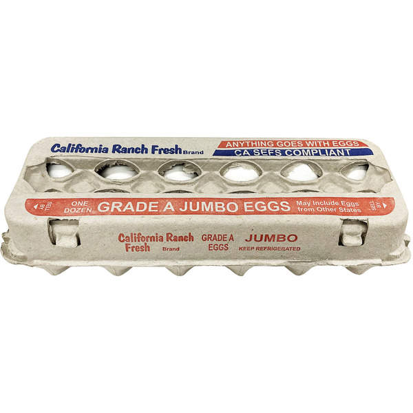Hidden Villa Ranch California Ranch Fresh Jumbo Eggs