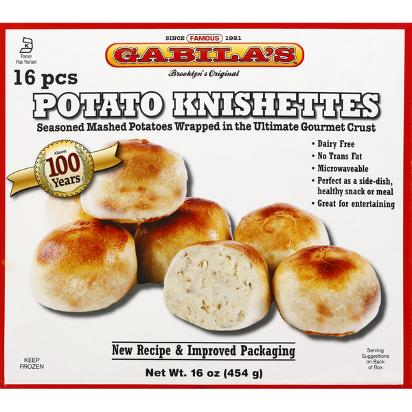 Gabila's Knishettes, Potato (16 each) Instacart
