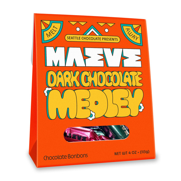 Maeve By Seattle Chocolate Dark Chocolate Medley Bonbons Same-Day
