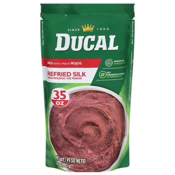 Ducal Red Beans Refried Silk