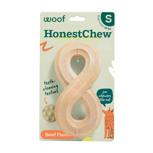 Woof Honestchews Infinity Dog Toy, Small