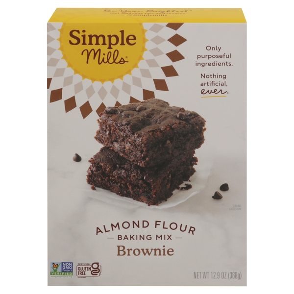 Simple Mills Almond Flour Brownie Baking Mix