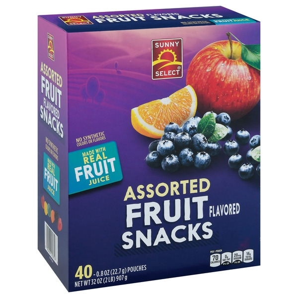 Sunny Select Fruit Flavored Snacks, Assorted Same-Day Delivery or