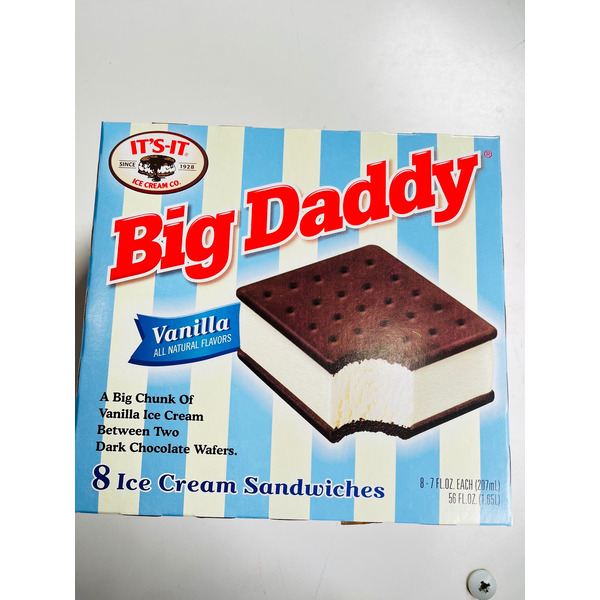 It's-It Ice Cream Sandwiches, Vanilla