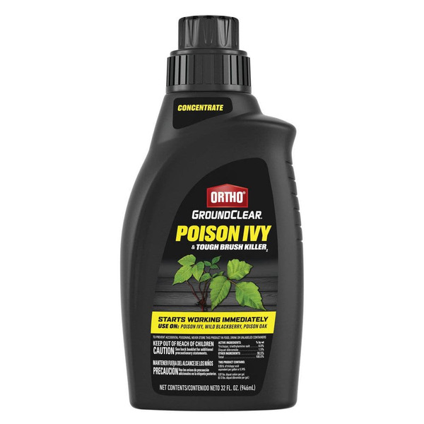 Ortho Groundclear Poison Ivy And Tough Brush Killer2, 32 Fl. Oz. Concentrate Weed Killer