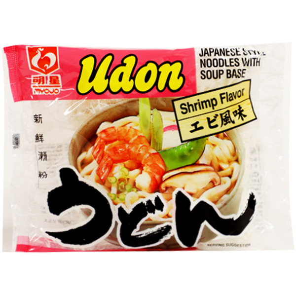Myojo Japanese Style Noodles, with Soup Base, Shrimp Flavor