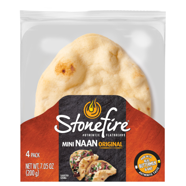 Stonefire Original Mini Naan- 4PK