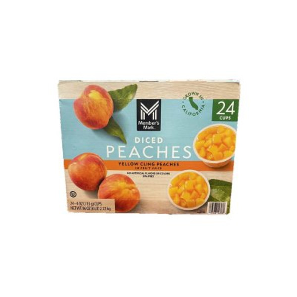 Member's Mark Yellow Cling Peaches In Fruit Juice Same-Day