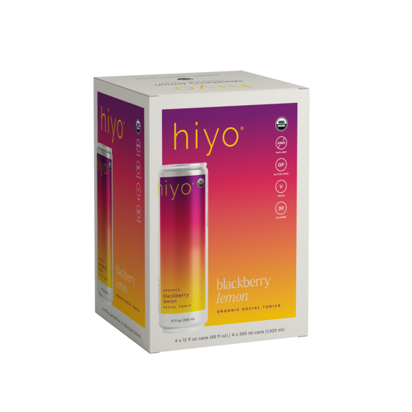 Hiyo Blackberry Lemon, Organic Social Tonic Same-Day Delivery or