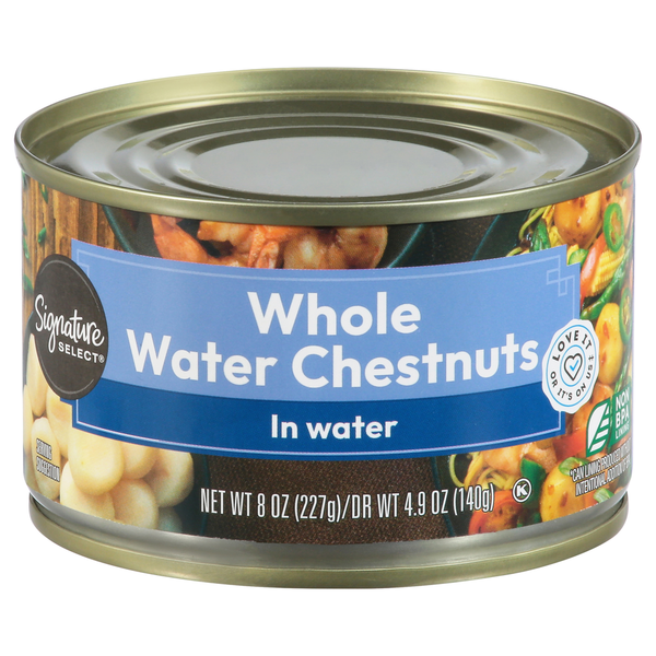 Signature SELECT Whole Water Chestnuts in Water