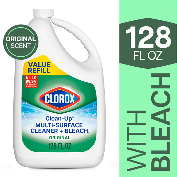 Clorox Clean-up 128 Oz. Original Scent All-purpose Cleaner With Bleach Spray Refill