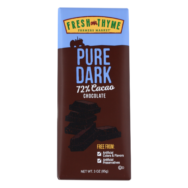Fresh Thyme Market Pure Dark Chocolate Same-Day Delivery or Pickup