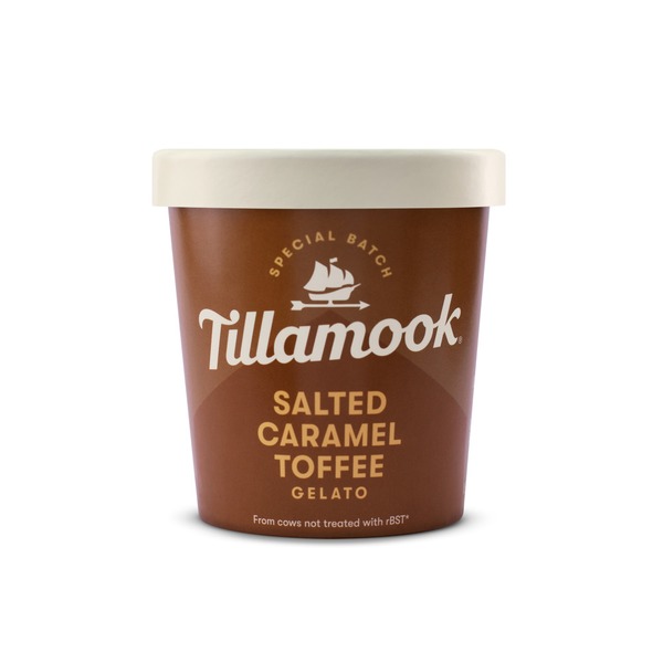 Tillamook Salted Caramel Toffee Gelato (15.5 oz) from Sprouts Farmers
