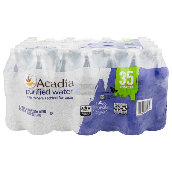 ※ 9393 ※PREMIUM WATER 6箱セット Store Brand Acadia Purified Water Same-Day Delivery | Stop & Shop