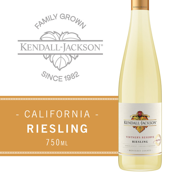 Kendall-Jackson Vintner's Reserve Riesling White Wine, 750ml Same