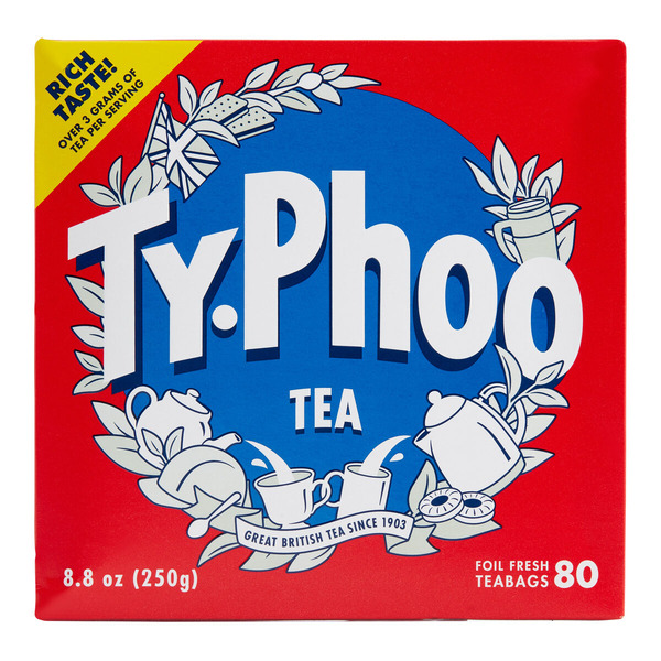 World Market Typhoo Black Tea 80 Count