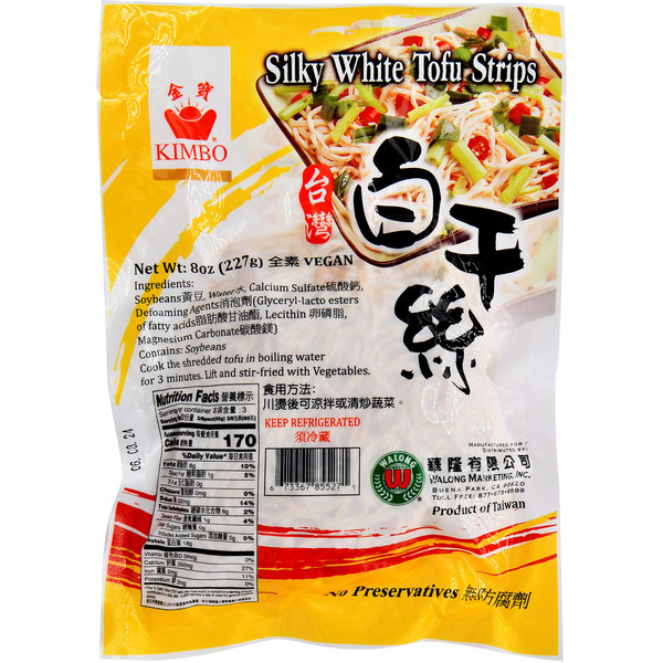 Kimbo Shredded White Tofu