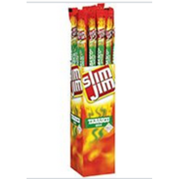 Giant Slim Jim - Tabasco Seasoned Smoked Snack Stick - 24 ct