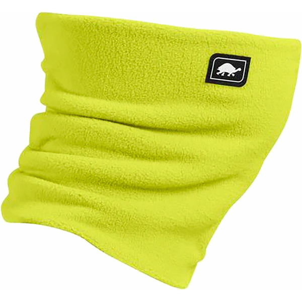 Turtle Fur Youth Fleece Double Layer Neck Gaiter, Size 7-12 - Bright Lime