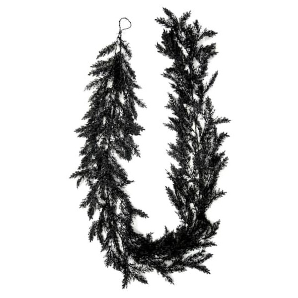 Ashland Black Cypress Garland