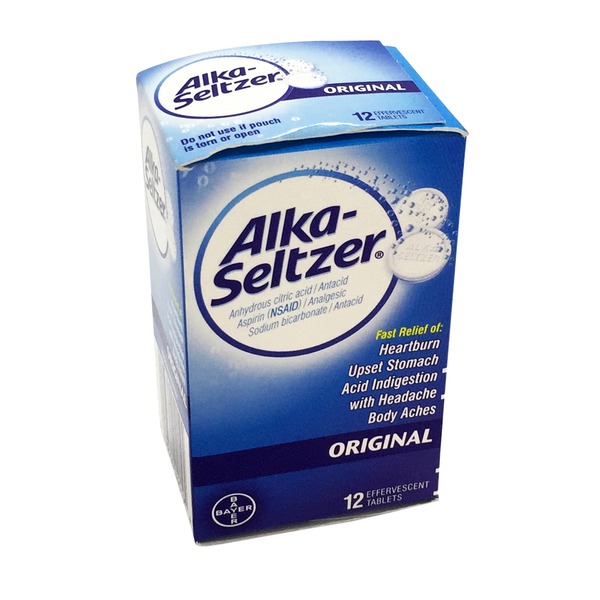 AlkaSeltzer Original Antacid Aspirin from Safeway Instacart