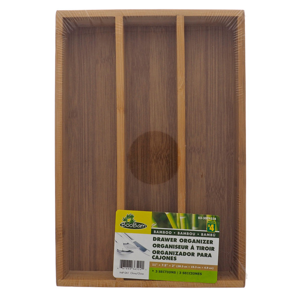 Boobam Bamboo Kitchen Utensil Organizer Same-Day Delivery | Dollarama