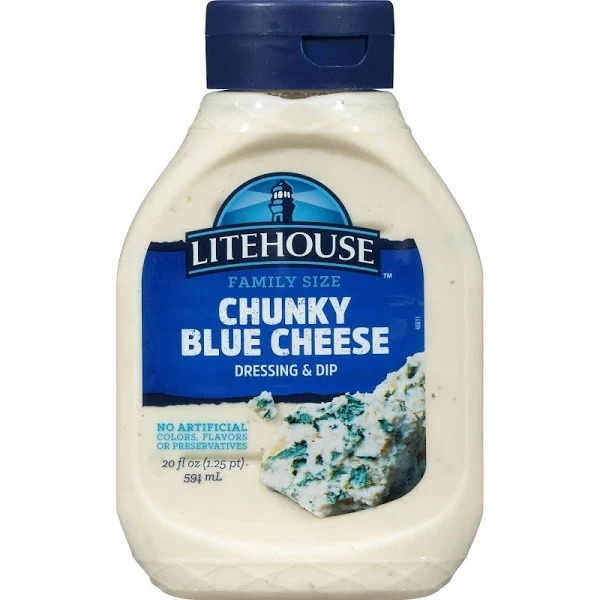 bolthouse blue cheese dressing Chunky Litehouse Chunky Blue Cheese Dressing