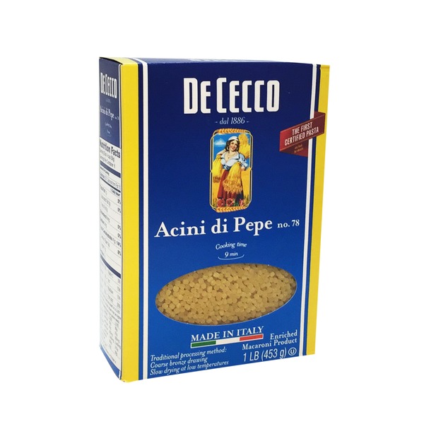 De Cecco Acini Di Pepe, No. 78 (16 oz) from Sigona's Farmers Market