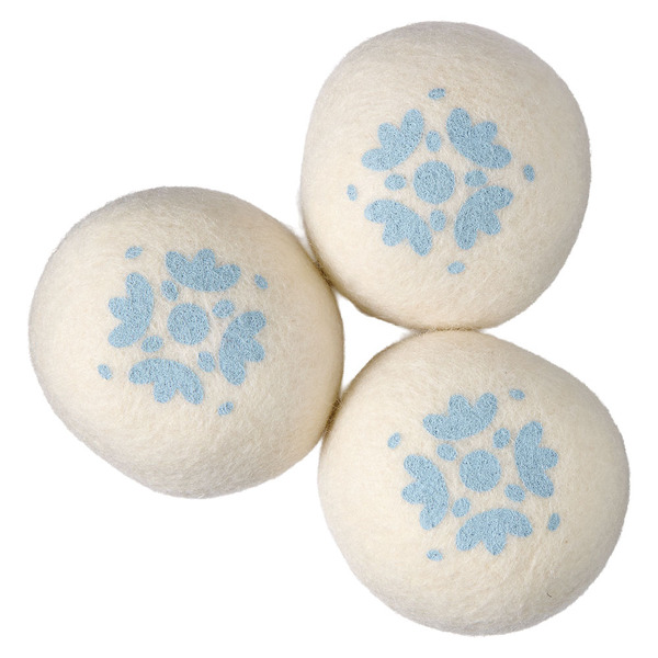 Joie Wool Dryer Balls Blue Pattern Same-Day Delivery or Pickup | ALDI