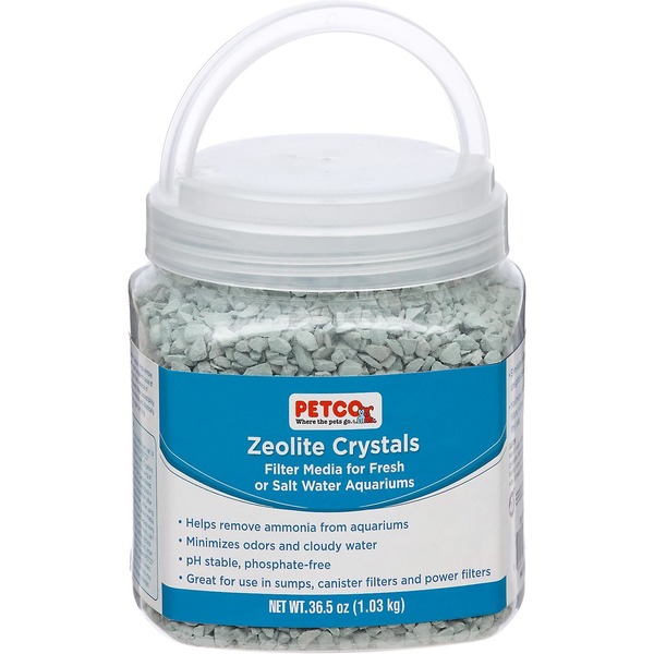 Petco Zeolite Crystals Filter Media for Fresh or Salt Water Aquariums (36.5 oz) Instacart