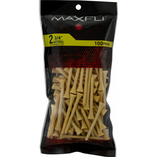 Maxfli 2.75'' Natural Golf Tees